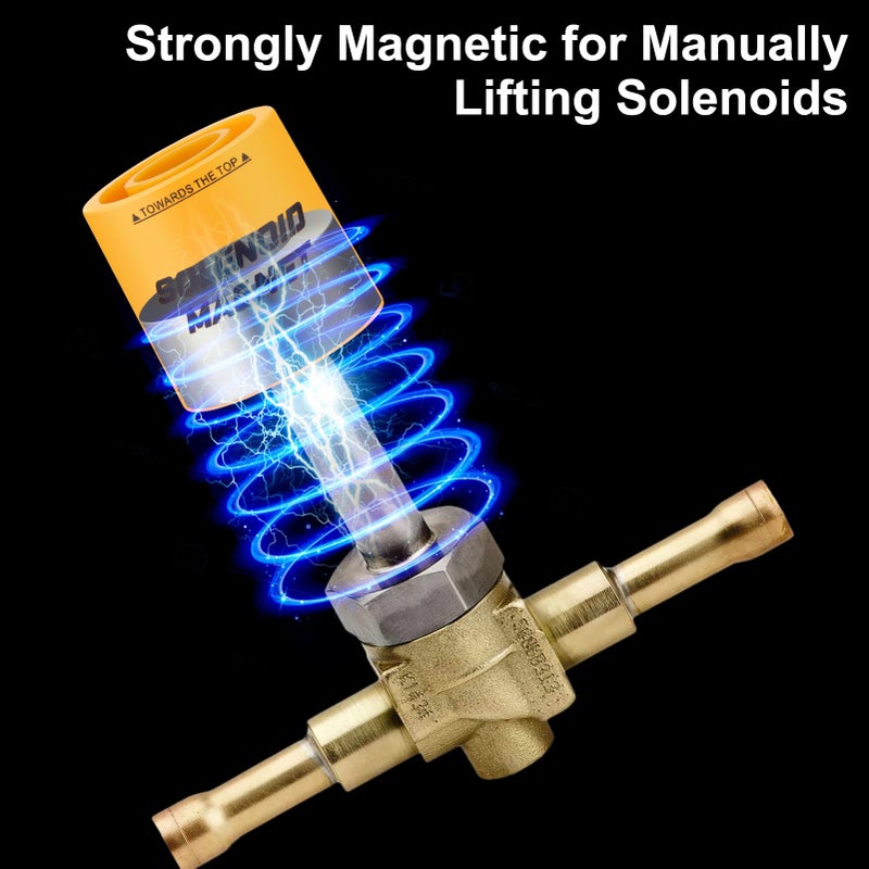 Runclimb Solenoid Magnet  Solenoid Valve Magnet Tool #TLMKC  Solenoid Valve Troubleshooting Magnet Tool 18mm  Fits Most Industry Valves  1 Pcs - Image 3